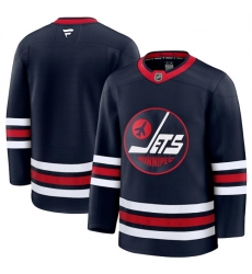 Men Winnipeg Jets Navy 2024 25 Alternate Stitched Hockey Jersey