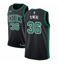 Womens Adidas Boston Celtics 36 Shaquille ONeal Swingman Black NBA Jersey Statement Edition 