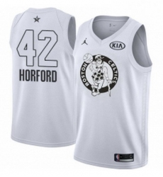 Youth Nike Jordan Boston Celtics 42 Al Horford Swingman White 2018 All Star Game NBA Jersey