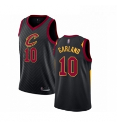 Youth Cleveland Cavaliers 10 Darius Garland Swingman Black Basketball Jersey Statement Edition 