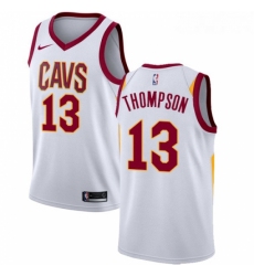 Youth Nike Cleveland Cavaliers 13 Tristan Thompson Swingman White Home NBA Jersey Association Edition