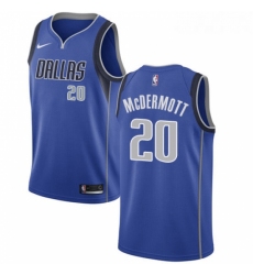 Womens Nike Dallas Mavericks 20 Doug McDermott Swingman Royal Blue Road NBA Jersey Icon Edition 