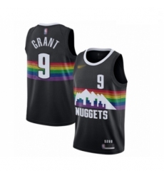 Youth Denver Nuggets #9 Jerami Grant Swingman Black Basketball Jersey - 2019-20 City Edition