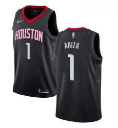 Youth Nike Houston Rockets 1 Trevor Ariza Authentic Black Alternate NBA Jersey Statement Edition