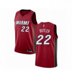 Youth Miami Heat 22 Jimmy Butler Swingman Red Basketball Jersey Statement Edition 