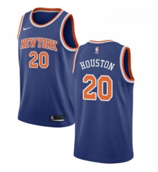 Youth Nike New York Knicks 20 Allan Houston Swingman Royal Blue NBA Jersey Icon Edition