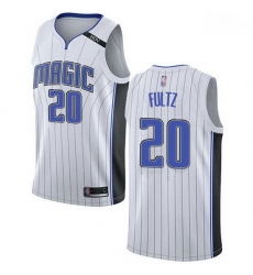 Magic  20 Markelle Fultz White Basketball Swingman Association Edition Jersey