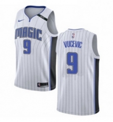 Womens Nike Orlando Magic 9 Nikola Vucevic Swingman NBA Jersey Association Edition