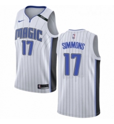 Youth Nike Orlando Magic 17 Jonathon Simmons Authentic NBA Jersey Association Edition 