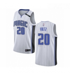 Youth Orlando Magic 20 Markelle Fultz Swingman White Basketball Jersey Association Edition 