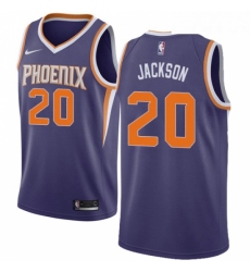 Youth Nike Phoenix Suns 20 Josh Jackson Swingman Purple Road NBA Jersey Icon Edition 