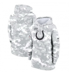 Women Indianapolis Colts 2024 Arctic Camo Salute To Service Club Fleece Pullover Hoodie