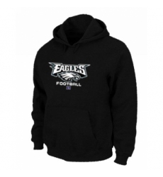 NFL Mens Nike Philadelphia Eagles Critical Victory Pullover Hoodie Black