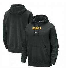 Men Denver Nuggets Black 2023 24 City Edition Essential Club Pullover Hoodie