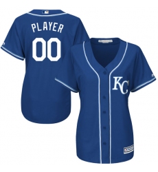 Men Women Youth All Size Kansas City Royals Majestic Royal Cool Base Alternate Jersey