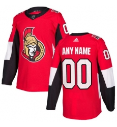 Men Women Youth Toddler Youth Red Jersey - Customized Adidas Ottawa Senators Home