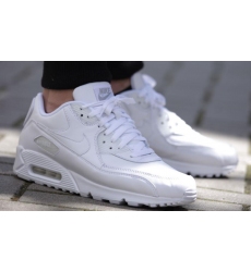 Men Nike Air Max 90 All White Shoes