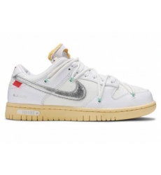 Men Nike Dunk Off-White x Lot Shoes