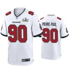 Jason Pierre Paul Buccaneers White Super Bowl Lv Game Jersey