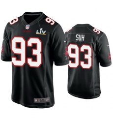 Men Ndamukong Suh Buccaneers Black Super Bowl Lv Game Fashion Jersey