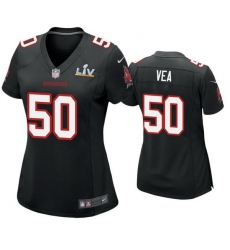 Women Vita Vea Buccaneers Black Super Bowl Lv Game Fashion Jersey