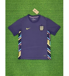 England Blue Away 2024 Soccer Jersey
