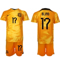 Men FIFA 2022 Netherlands Soccer Jersey 015