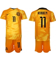 Men FIFA 2022 Netherlands Soccer Jersey 021