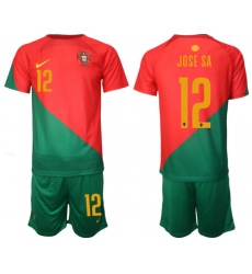 Men FIFA 2022 Portugal Soccer Red Jersey 103