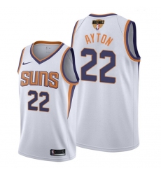 suns deandre ayton association edition white 2021 nba finals jersey