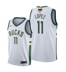 bucks brook lopez white 2021 nba finals jersey