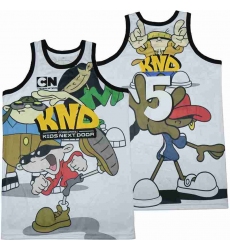 #5 CODENAME KIDS NEXT DOOR BASKETBALL JERSEY