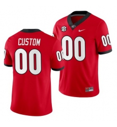 Georgia Bulldogs Custom Red Home Men'S Jersey