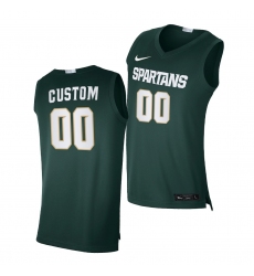 Michigan State Spartans Custom Green Alumni Limited Michigan State Spartans Jersey