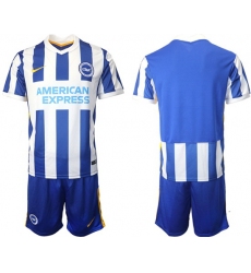 Men Brighton amp Hove Albion Soccer Jersey 001