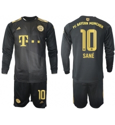 Men Bayern Long Sleeve Soccer Jerseys 508