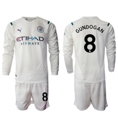 Men Manchester City Long Sleeve Soccer Jerseys 531