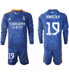 Men Real Madrid Long Sleeve Soccer Jerseys 526