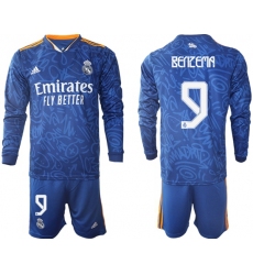 Men Real Madrid Long Sleeve Soccer Jerseys 534