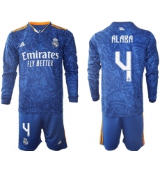 Men Real Madrid Long Sleeve Soccer Jerseys 542