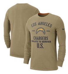 Los Angeles Chargers Men Long T Shirt 012