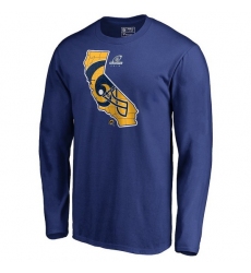 Los Angeles Rams Men Long T Shirt 008