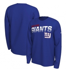 New York Giants Men Long T Shirt 001