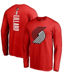 Portland Trail Blazers Men Long T Shirt 005