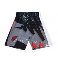 NBA Shorts Portland Trail Blazers White Gray