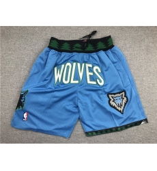 Minnesota Timberwolves Basketball Shorts 004