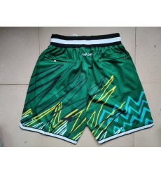 Seattle SuperSonics Basketball Shorts 006