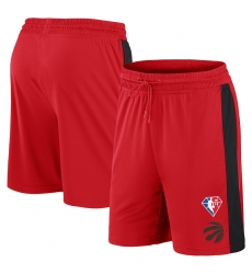 Men Toronto Raptors Red Shorts 001