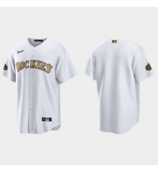 Men Colorado Rockies 2022 Mlb All Star Game White  Jersey