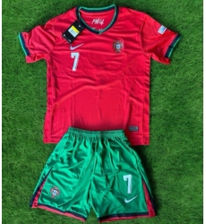 Youth Chris Ronaldo Red Portugal Jersey